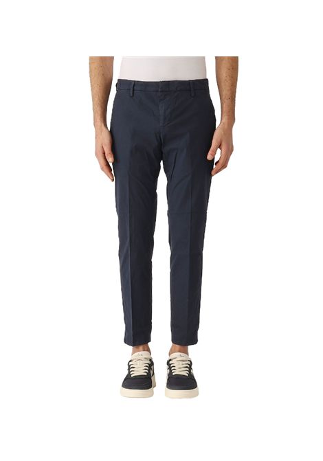 Pantalone Dondup Gaubert uomo UP518PSE025 PTD Blu slim fit bottone cerniera DONDUP | Pantaloni | UP518PSE025 PTD890